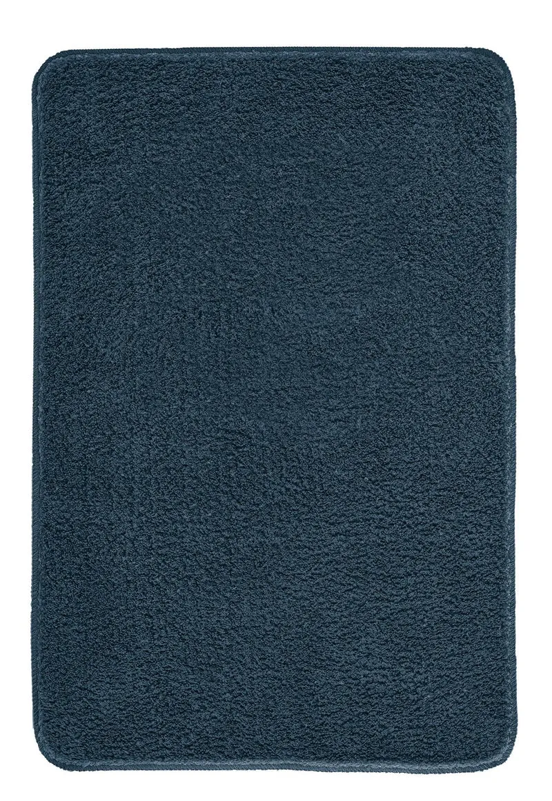 Badteppich MARCO Stahlblau 70 x 120 cm