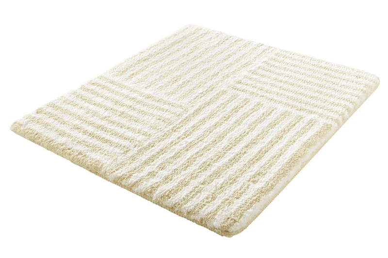 Badteppich CHELSEA Sandbeige 55 x 65 cm