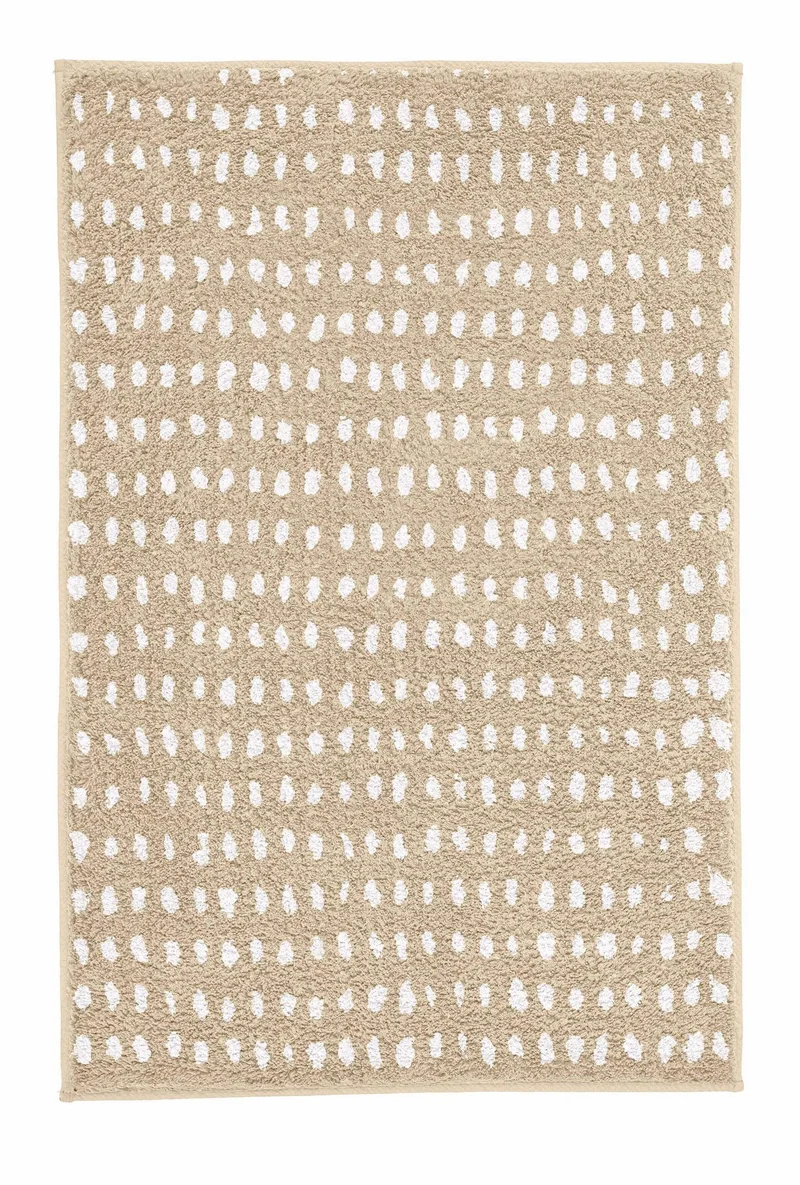 Badteppich DOTTINO Macadamia 60 x 90 cm