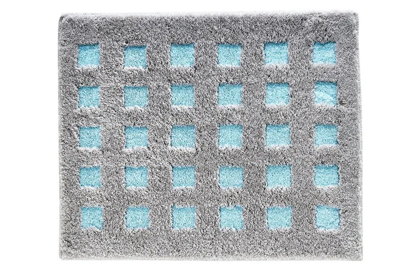 Badteppich BOXES Opal 55 x 65 cm
