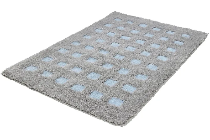 Badteppich BOXES Opal 60 x 90 cm