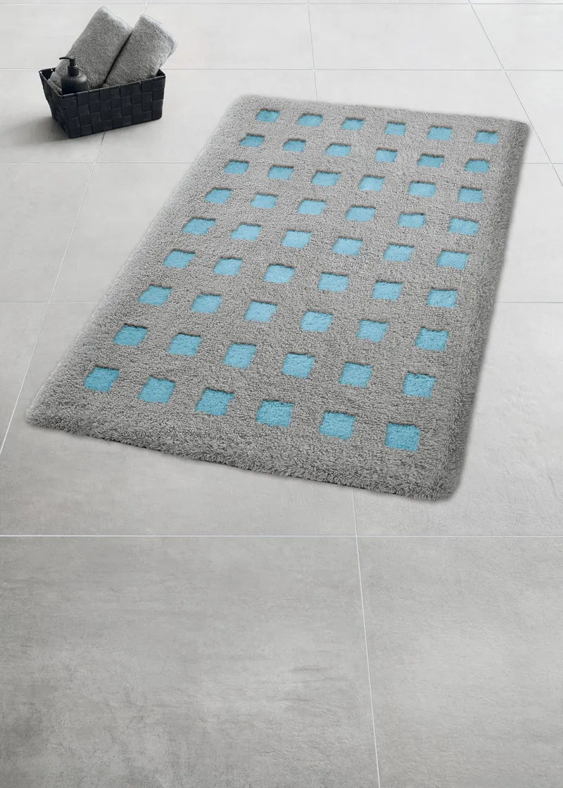 Badteppich BOXES Opal 60 x 90 cm