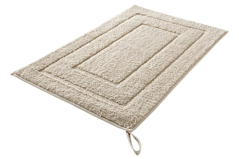Badteppich NICO Sandbeige 50 x 80 cm