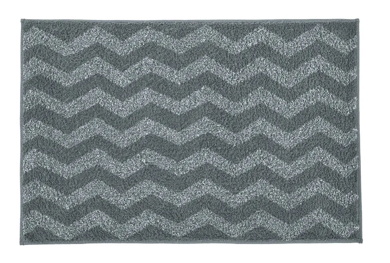 Badteppich ZACK Schiefer 60 x 90 cm
