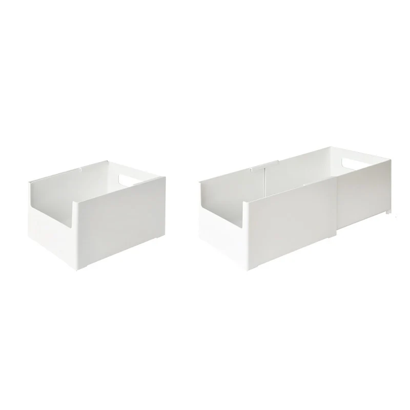 Wall-mounted storage box with compartments
