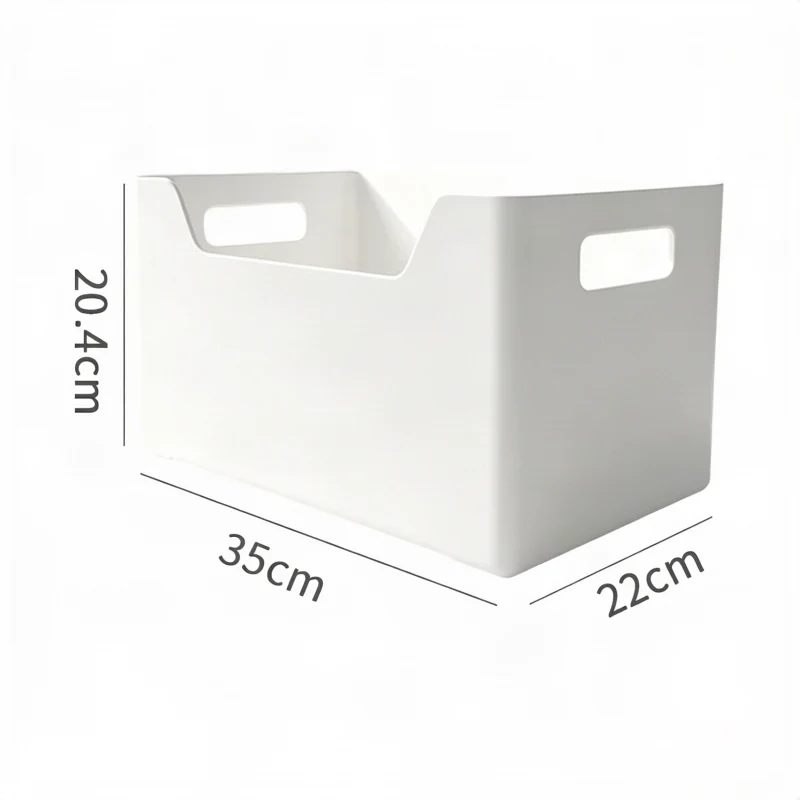Wall-mounted storage box with compartments