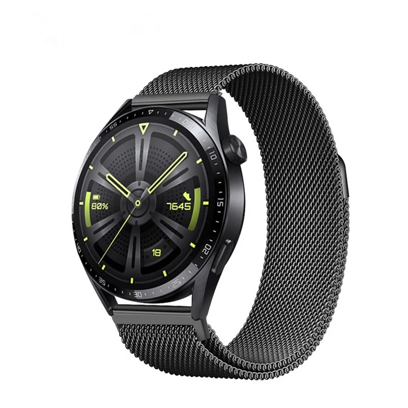 Black Luxury Bracelet for UltradThin Smartwatch