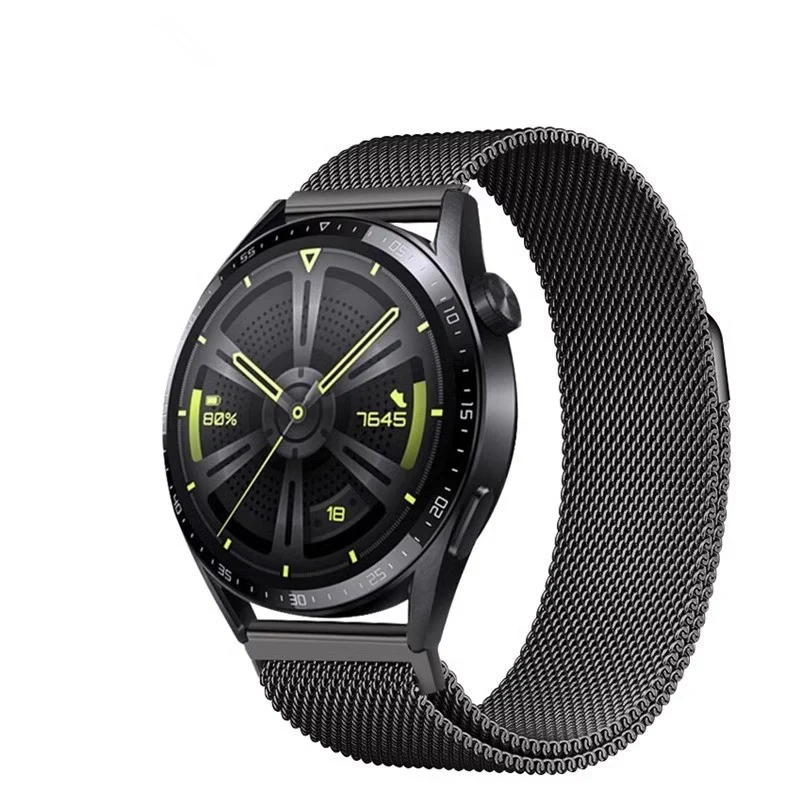 Black Luxury Bracelet for UltradThin Smartwatch