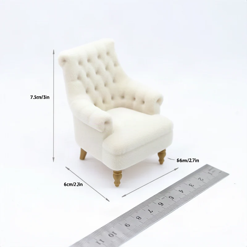 Miniature Armchair, Dollhouse Furniture
