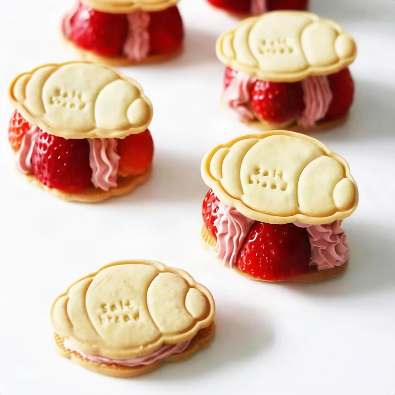 Cookie cutters plastic, various designs