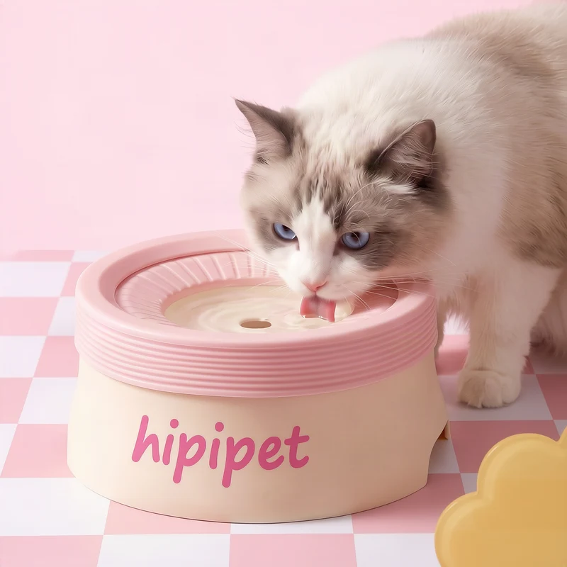 Collapsible dog bowl made of silicone