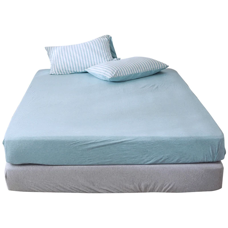 Cotton fitted sheet, 1.8 m bed