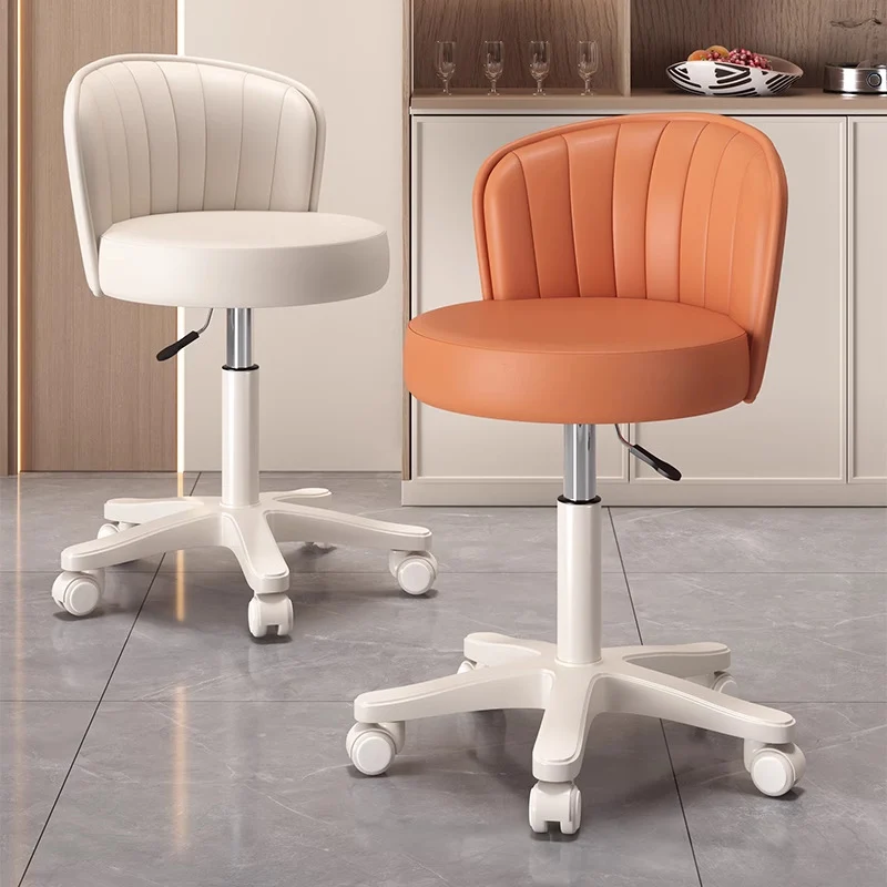 Bar stool with bowl and high backrest