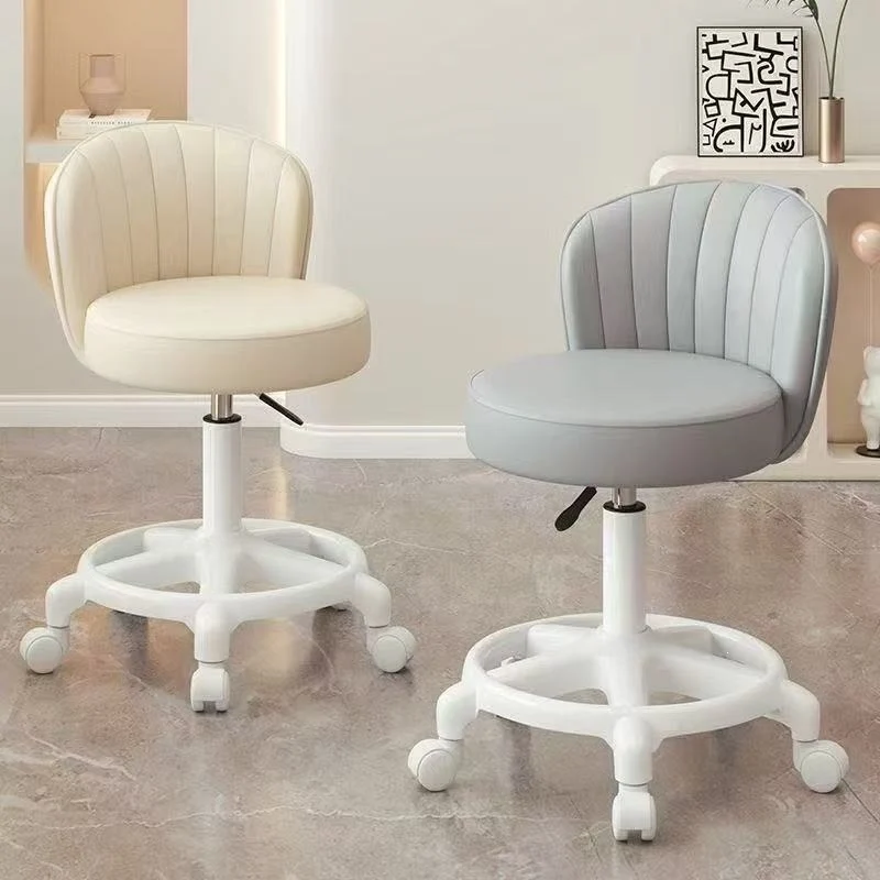 Bar stool with bowl and high backrest