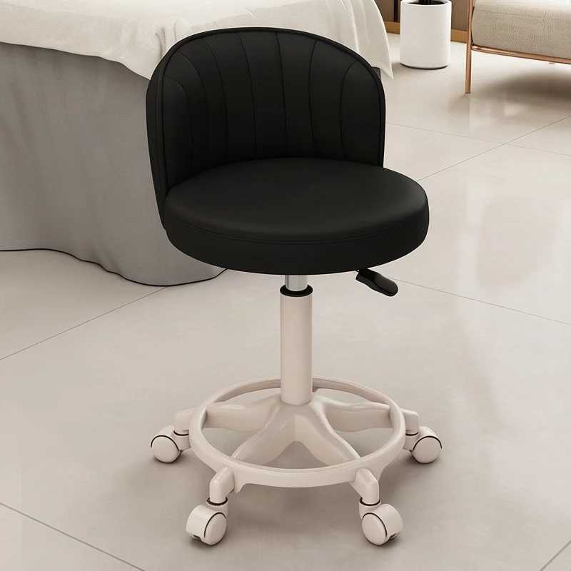 Bar stool with bowl and high backrest