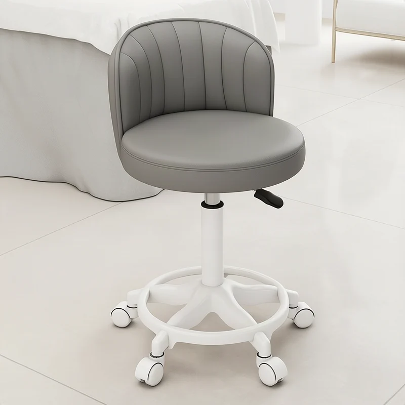 Bar stool with bowl and high backrest