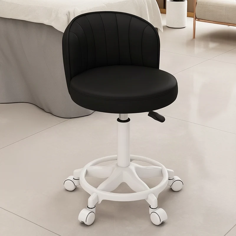 Bar stool with bowl and high backrest