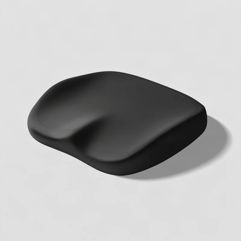 Heated seat cushion made of high-quality loden cream