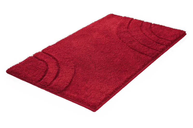 Badteppich SATURN Granat 80 x 140 cm