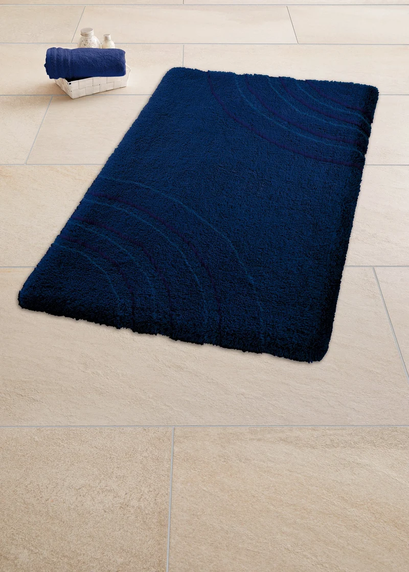 Badteppich SATURN Navy 55 x 65 cm