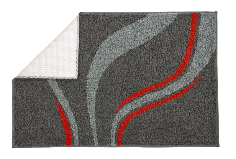 Badteppich VENTO Schiefer 70 x 120 cm