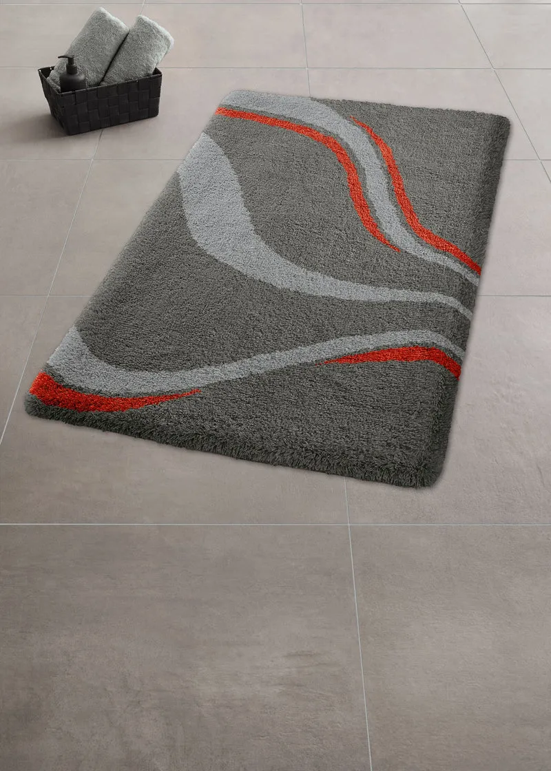 Badteppich VENTO Schiefer 60 x 90 cm
