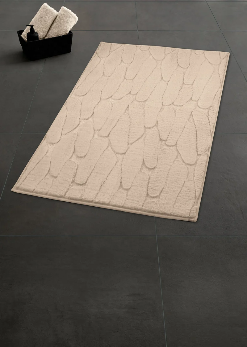Badteppich TONDO Seidenfarben 50 x 60 cm