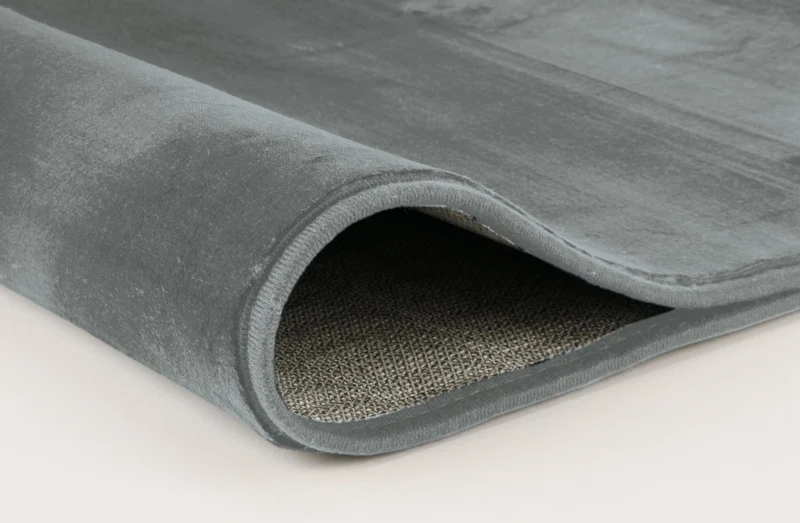 Badteppich VELVET Platinfarben 50 x 60 cm