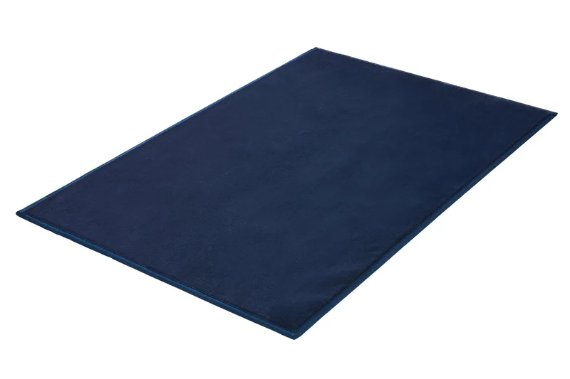 Badteppich VELVET Navy 60 x 90 cm