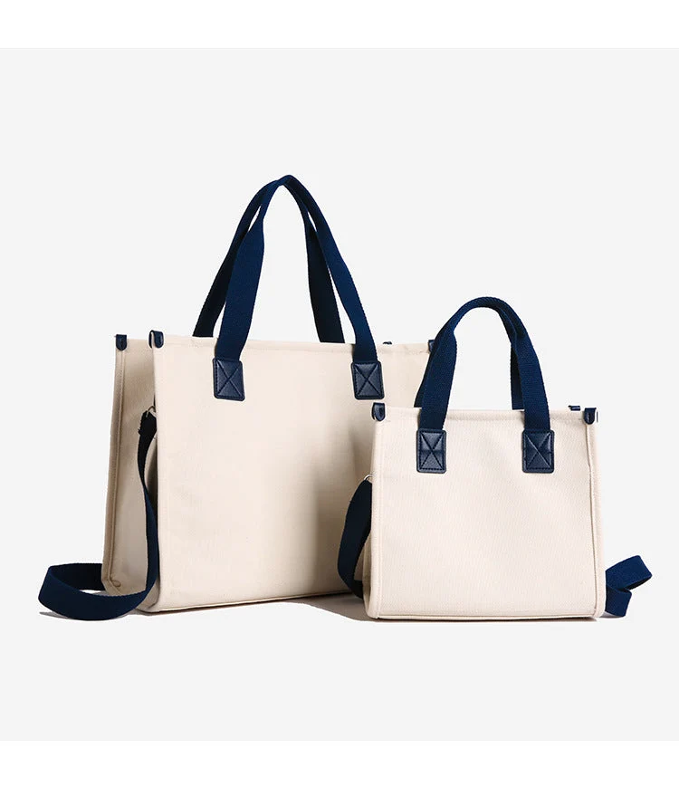 Dame Tote bag-set med variable rom og justerbar bæresnor Luvikno