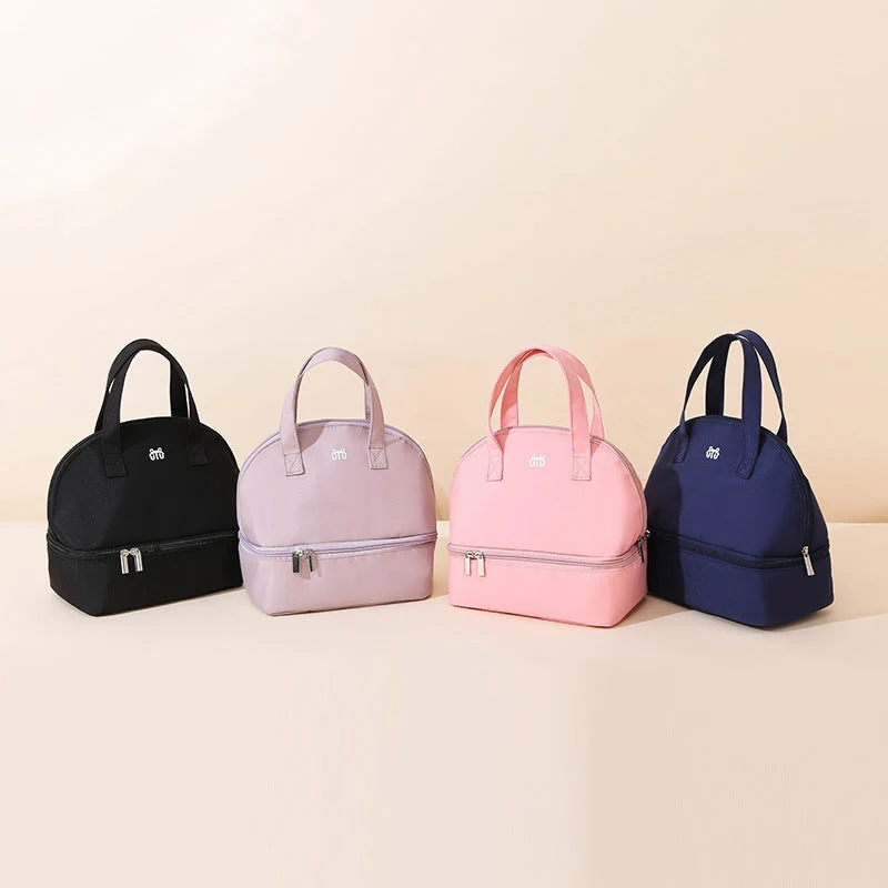 Damer Isolert Lunsjbag med dobbelt romdesign Luvikno