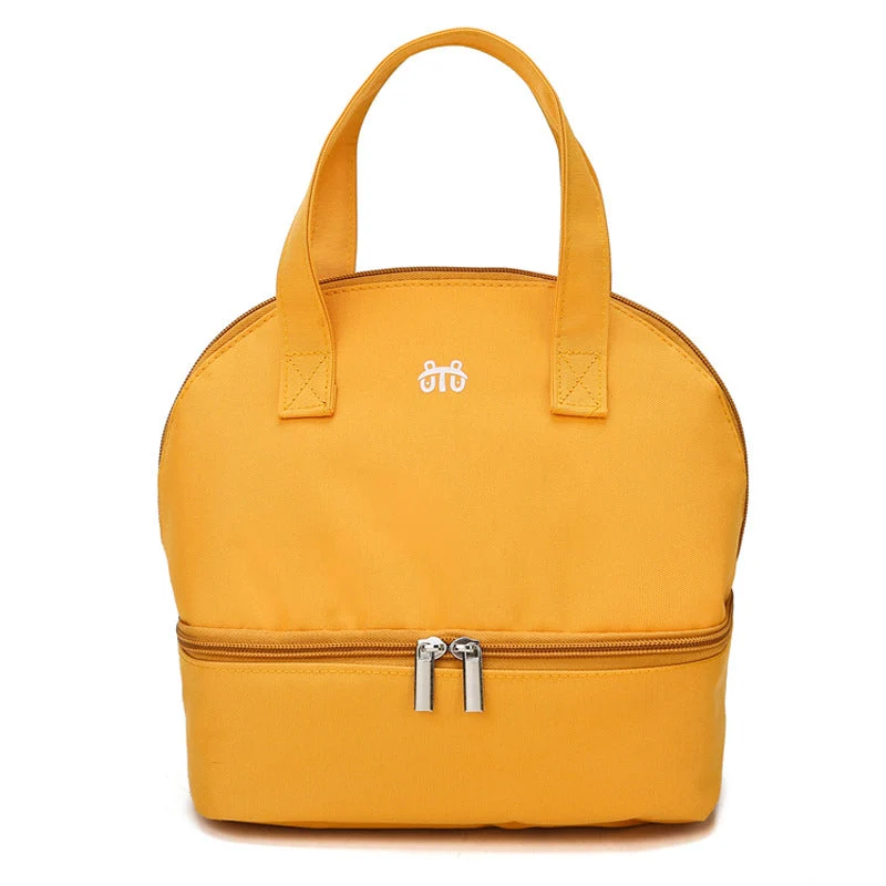 Damer Isolert Lunsjbag med dobbelt romdesign Luvikno