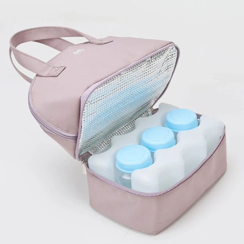 Dame isolert kjølebag med praktisk dobbel glidelås-design Luvikno