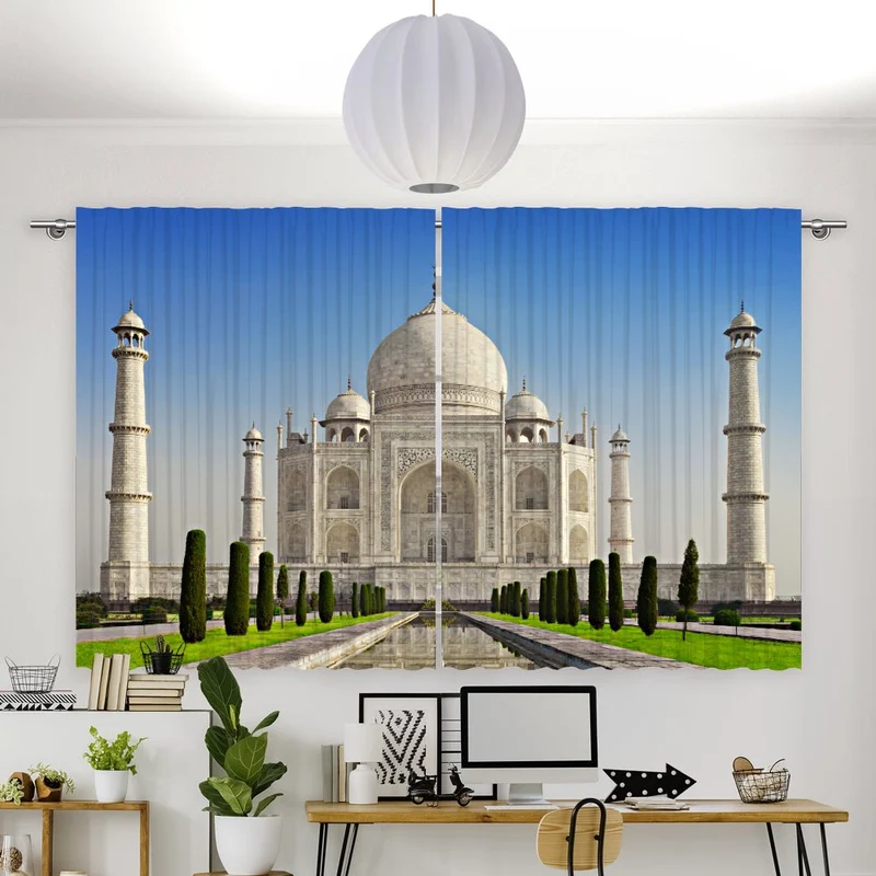 Vorhang Motiv "Taj Mahal"