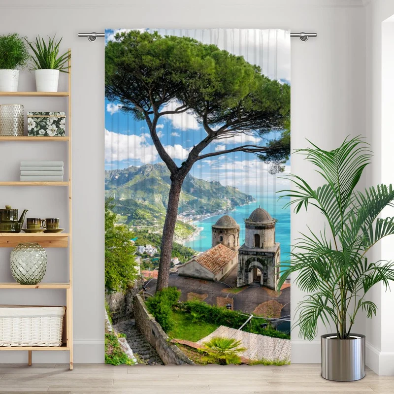 Vorhang Motiv "Baum Ravello"