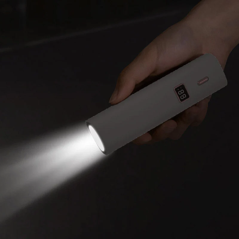 Unisex Bærbar Smart Temperaturvisning Håndholdt Vifte Luvikno