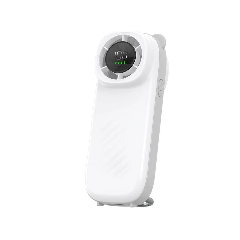 Unisex Digital Display Mini Cooling Fan Luvikno
