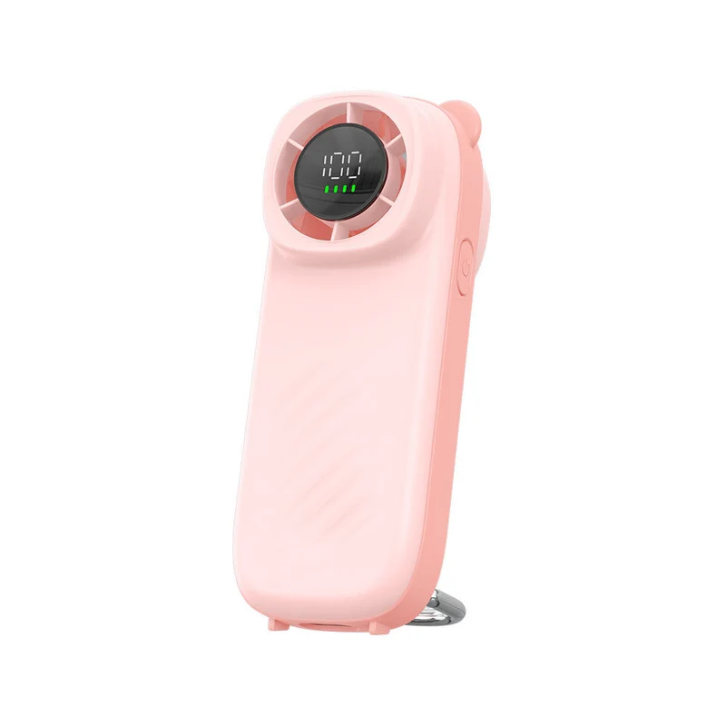 Unisex Digital Display Mini Cooling Fan Luvikno