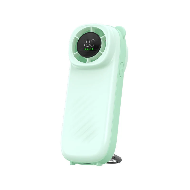 Unisex Digital Display Mini Cooling Fan Luvikno