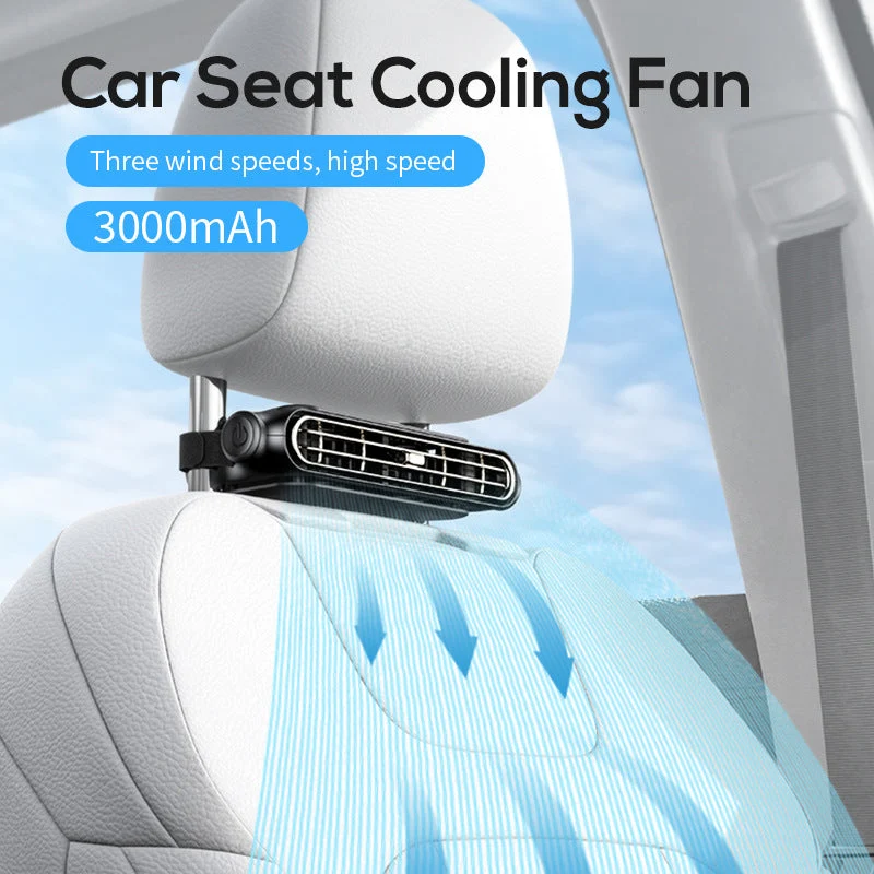 Unisex Kompakt Oppladbar Magnetisk Luft Sirkulator Luvikno