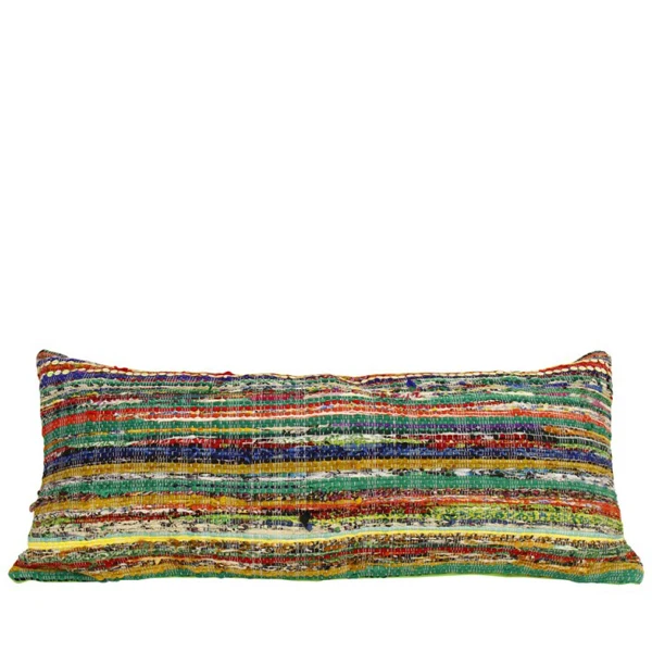 Imbarro Sofakissen Chindy Green - Baumwollkissen 30x67 cm