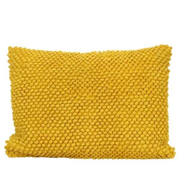 Imbarro Sofakissen Poppy gelb - Kissen aus Baumwolle in 35x50 cm