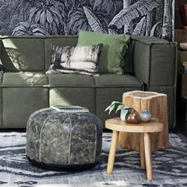 Beistelltisch aus natürlichem Mangoholz - Couchtisch handmade, unique piece