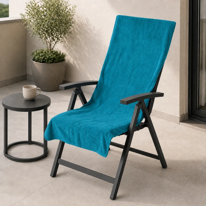 Floringo Schonbezug für Gartenstuhl Campingstuhl Twin-Star 60x130