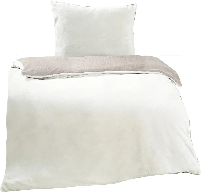 Wende Bettwäsche 135x200+80x80 Winter Cashmere Touch oder 2er Pack Kissenbezüge