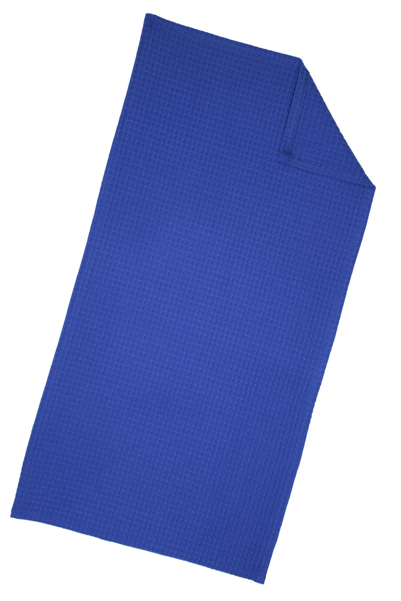 Geschirrtücher Waffel-Pique Küchenhandtuch 40x80 cm royalblau excellence
