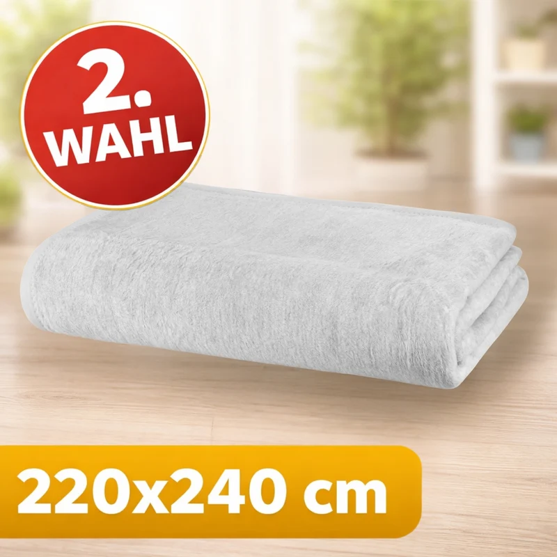 Moon Uni Kuscheldecke Baumwollmix 2. Wahl - versch. Größen und Farben