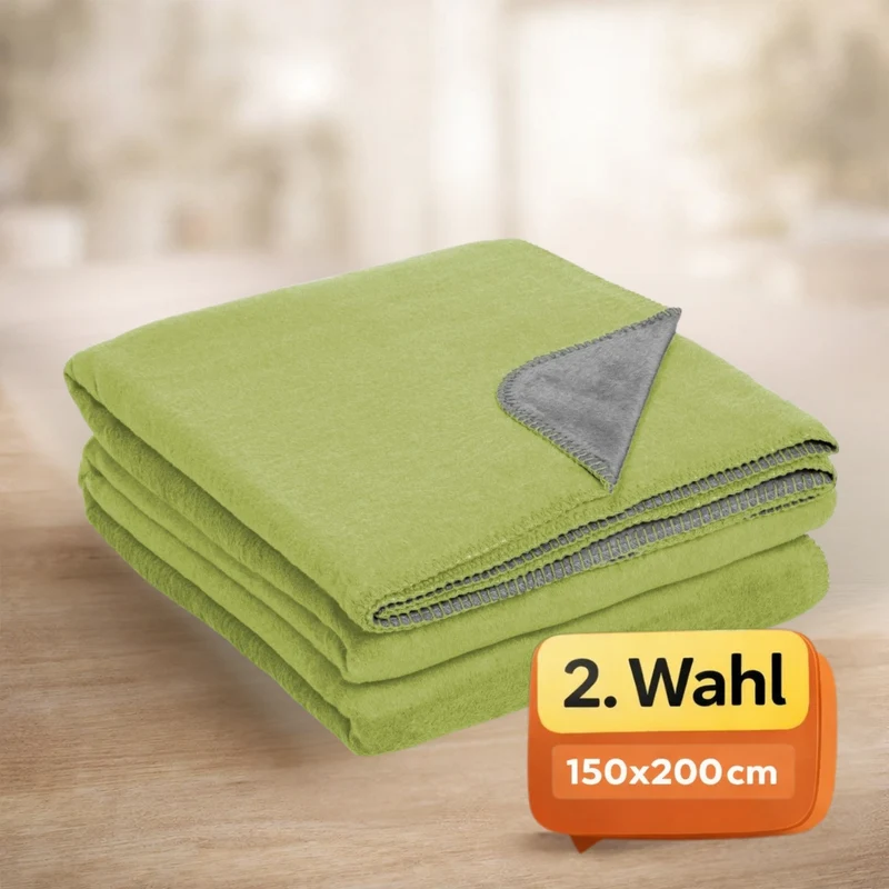 Moon Doubleface Kuscheldecke Baumwollmix 2.Wahl - 150x200 cm, 220x240 cm
