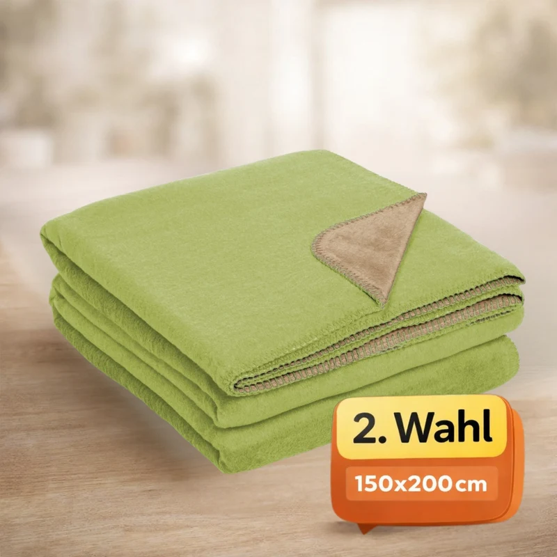 Moon Doubleface Kuscheldecke Baumwollmix 2.Wahl - 150x200 cm, 220x240 cm