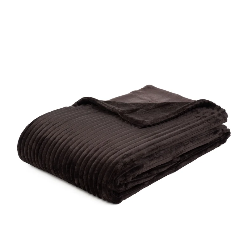 Gözze Wendedecke Kuscheldecke Cord Optik 150x200 Wohndecke